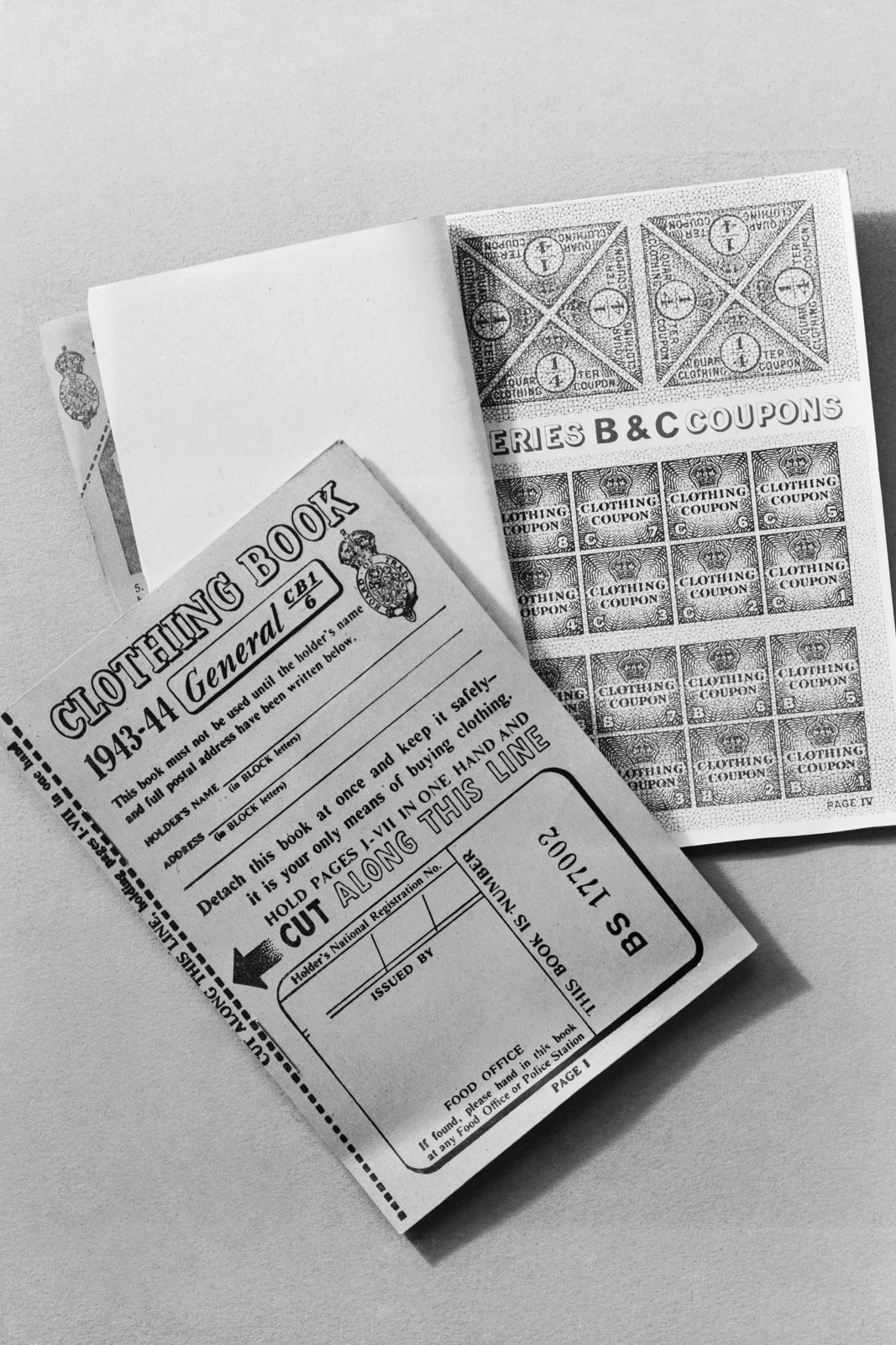 Βρετανικό κουπόνι για ρούχα