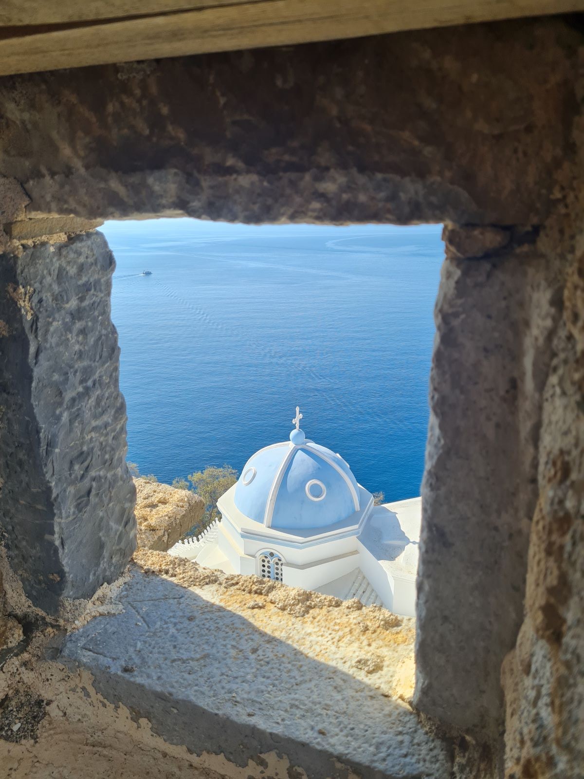 Η θέα από το κάστρο των Querini